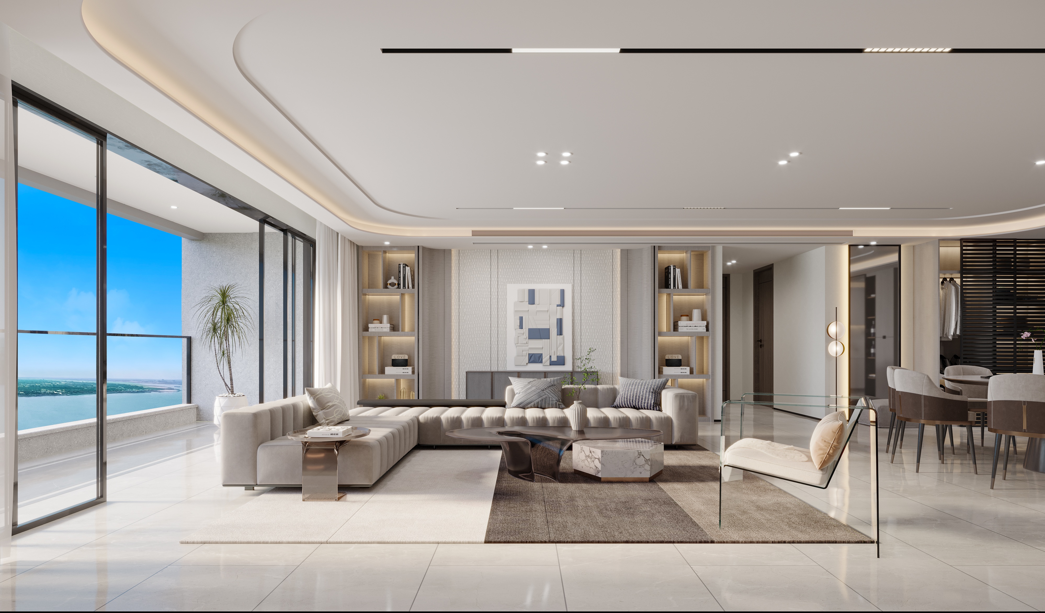 02.B户型客厅（角度二）